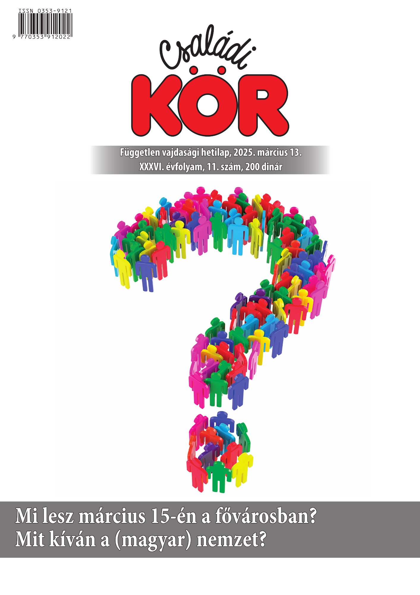 Családi Kör (2025. március 13.) – borito
