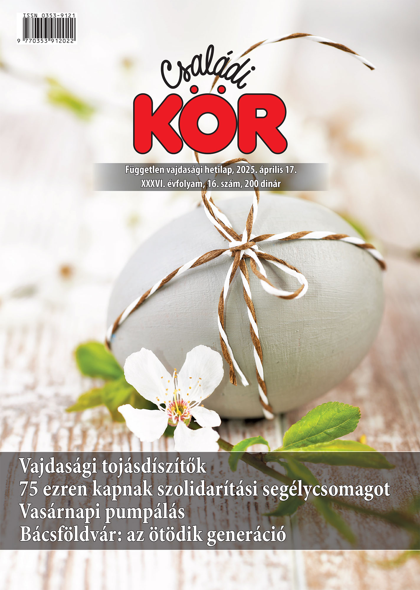 Családi Kör (2025. aprilis 17.) – borito