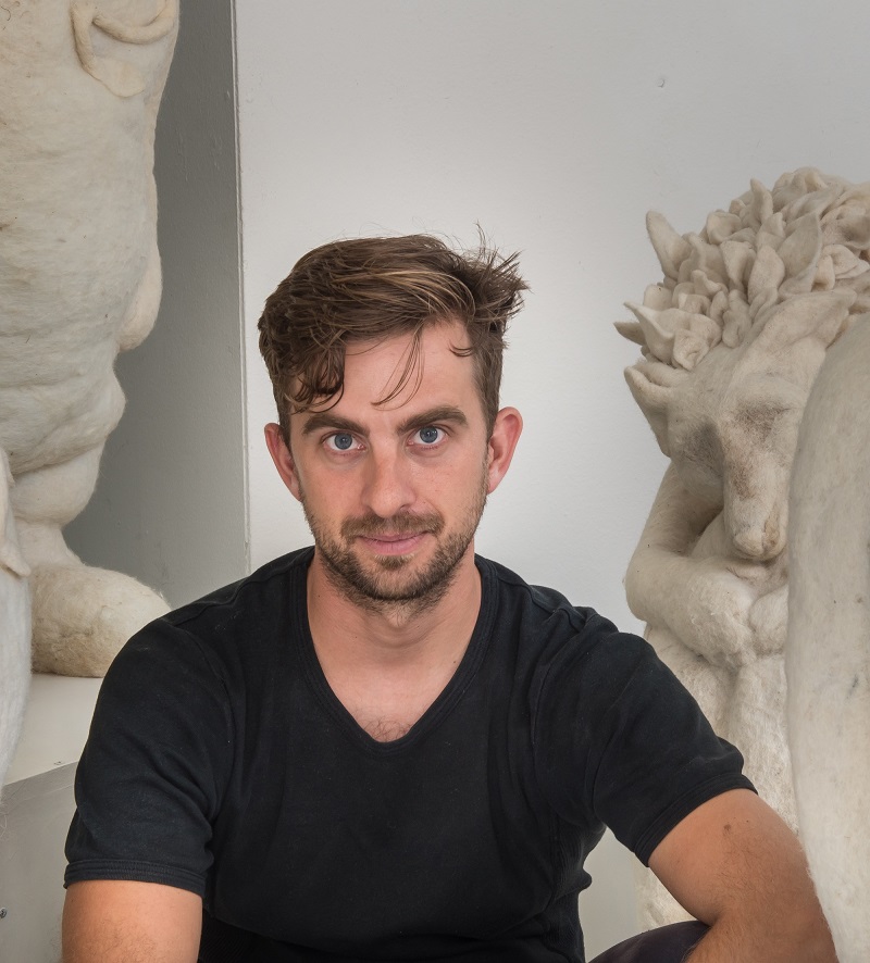 Arpad Pulai, skulpture, galerija KC Sombor