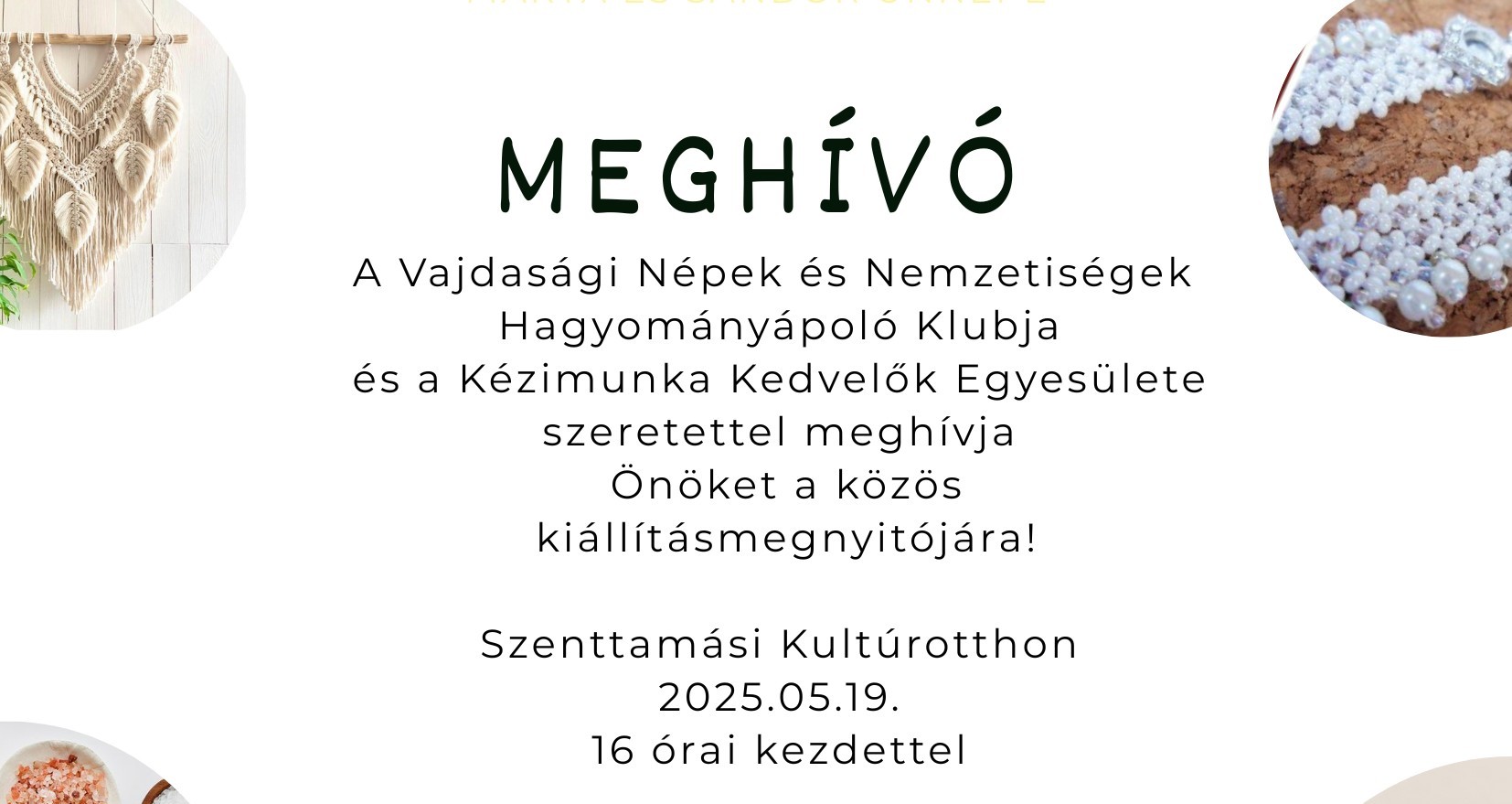 meghivo kiallitas