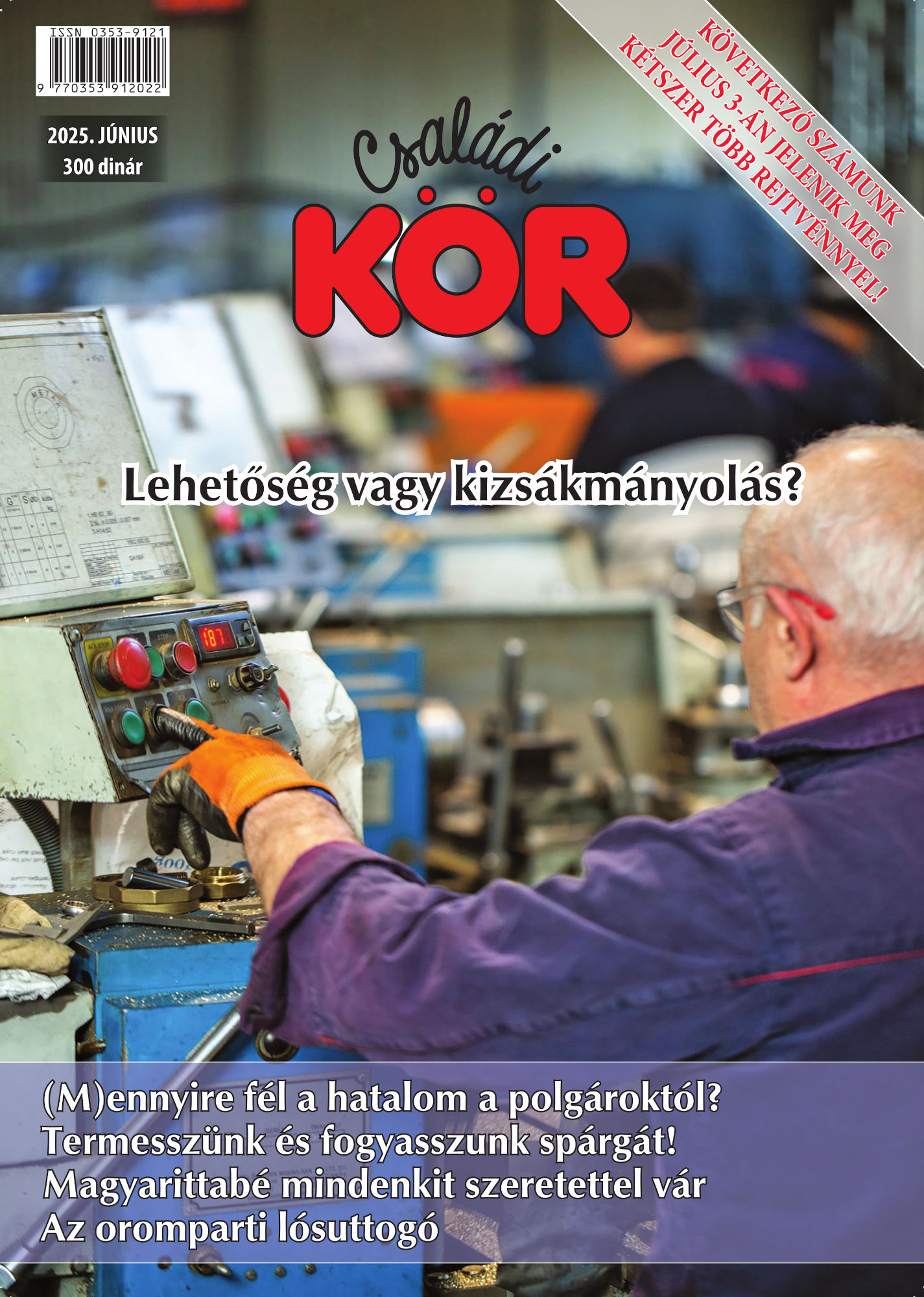 Családi Kör (2025. június) – borito