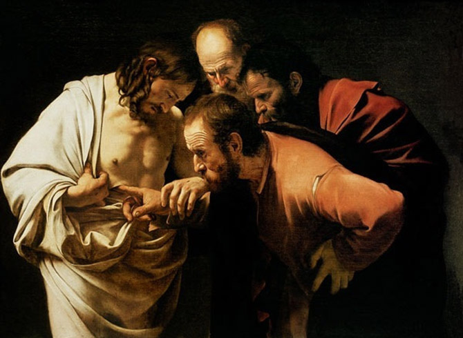 Caravaggio Hitetlen Tamas