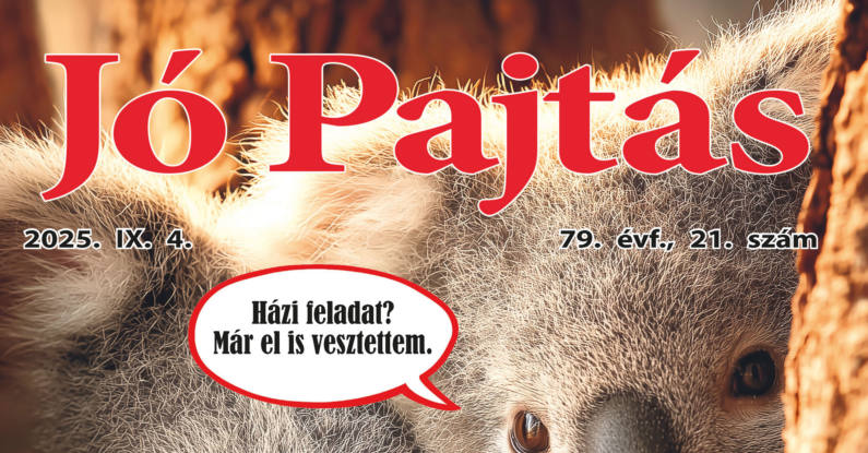 nyitolap jo pajtas 2025 szept 4