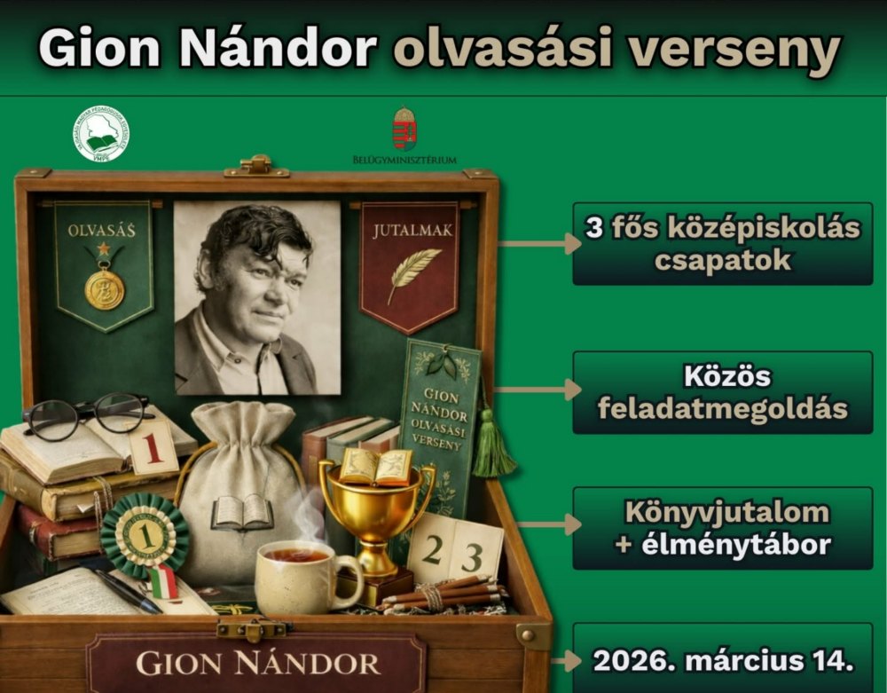 nyitokep gion olvasasi verseny 2026 kozepiskolasoknak