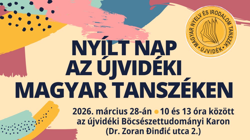 plakat nyilt nap a magyar tanszeken 2026 marc 24